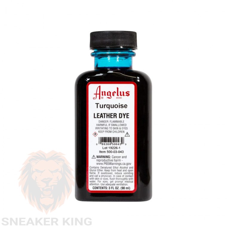 Барвник для шкіри Angelus leather dye Turquoise (бірюзовий) made in USA